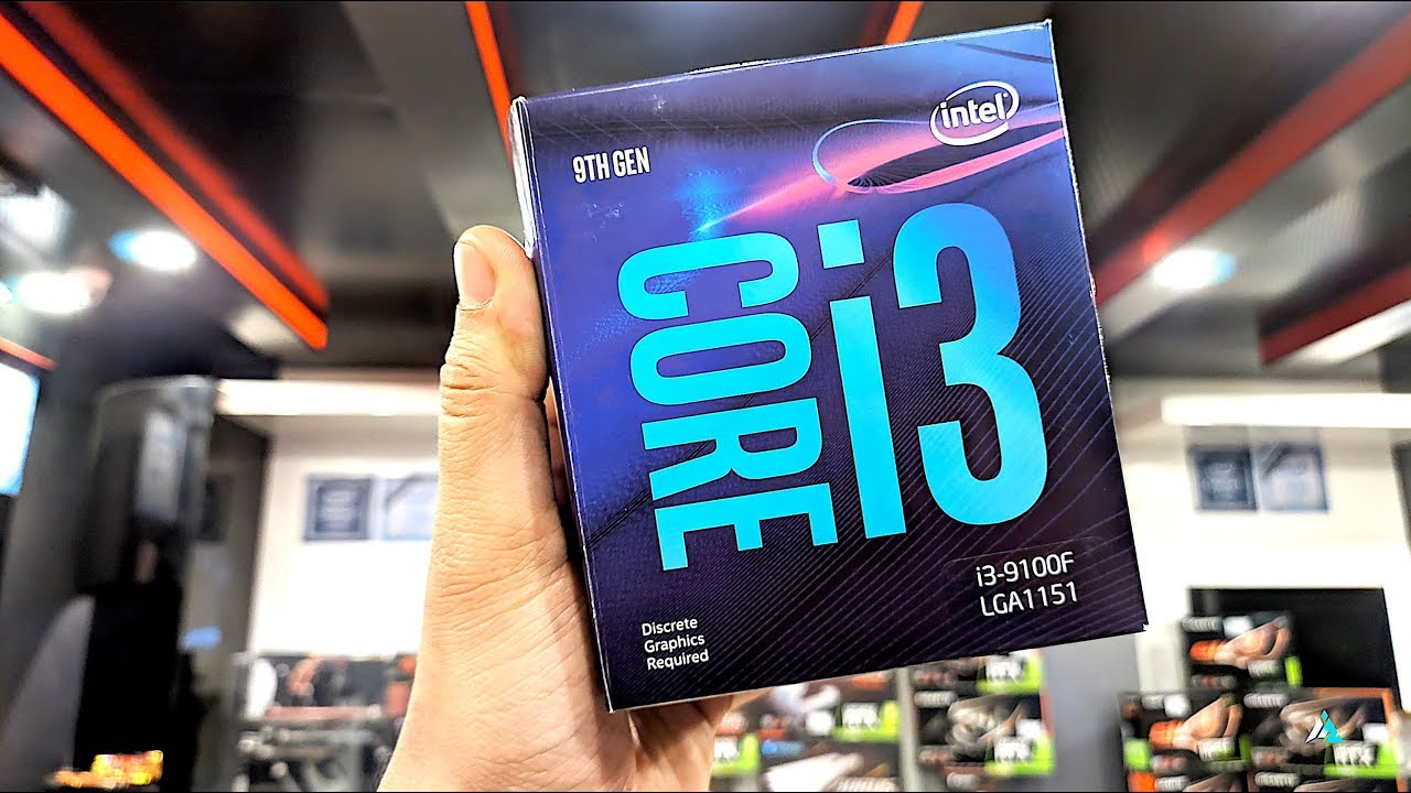 CPU Intel Core i3-9100F (3.6Ghz, 4 nhân 4 luồng, 6MB Cache, 65W) - Socket Intel LGA 1151-v2