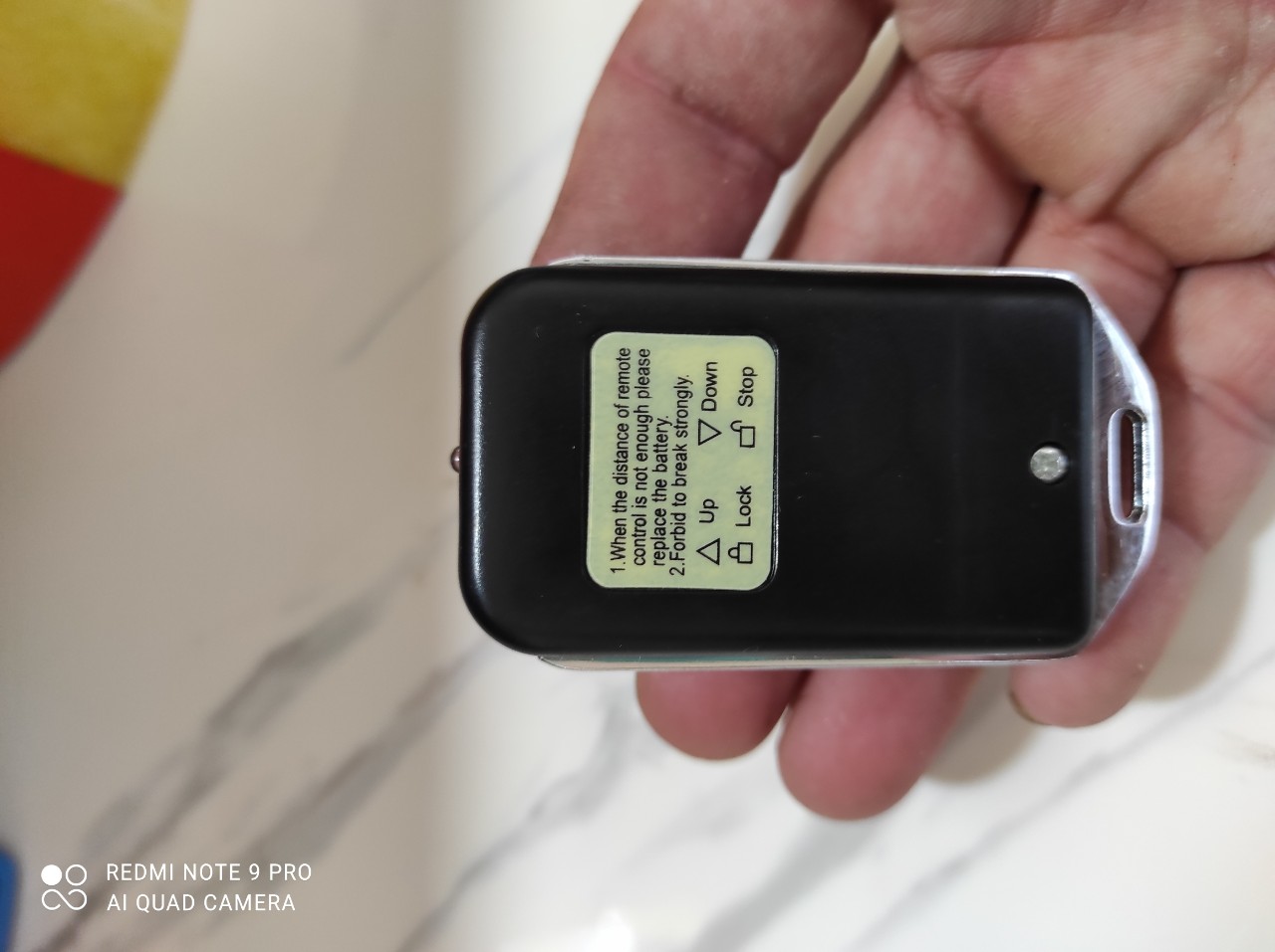 # Remote cửa cuốn 8 mã gạt 433 mhz