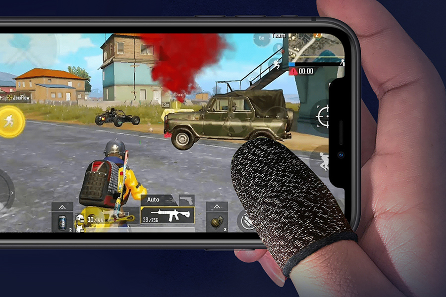 Găng Đeo Ngón Tay Nút Bấm Chơi Game