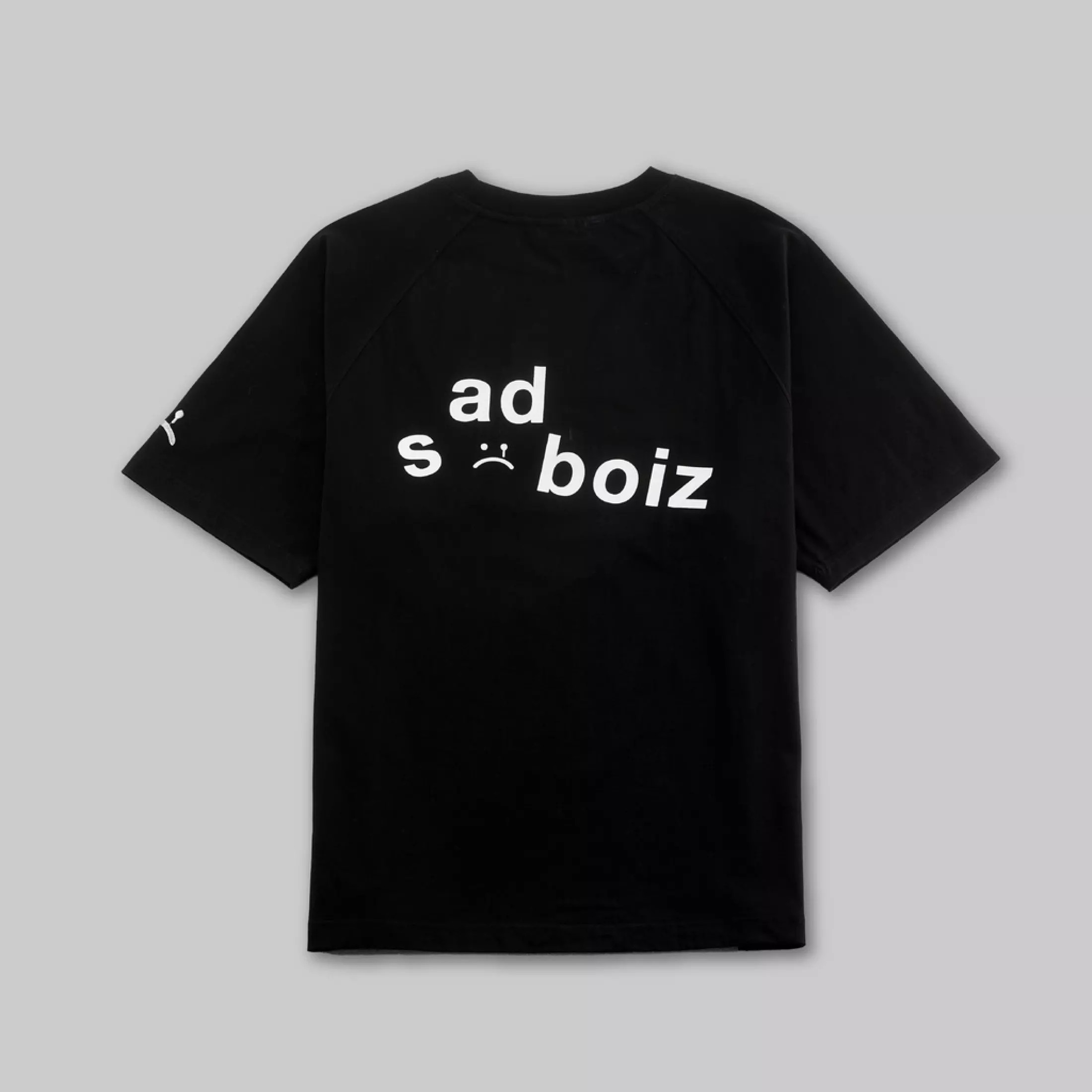 ÁO THUN BLACK NAM NỮ 3D SADBOIZz IN 2 MẶT FROM RỘNG,LOGO TAY