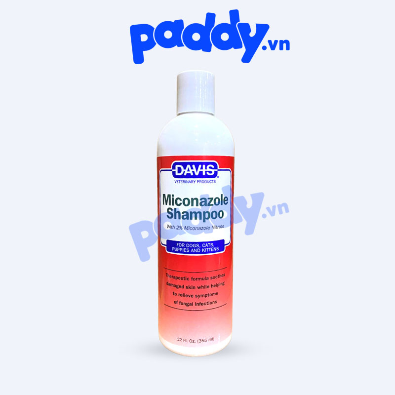 Sữa Tắm Davis Viêm Da & Nhiễm Khuẩn Cho Chó Mèo (355ml)
