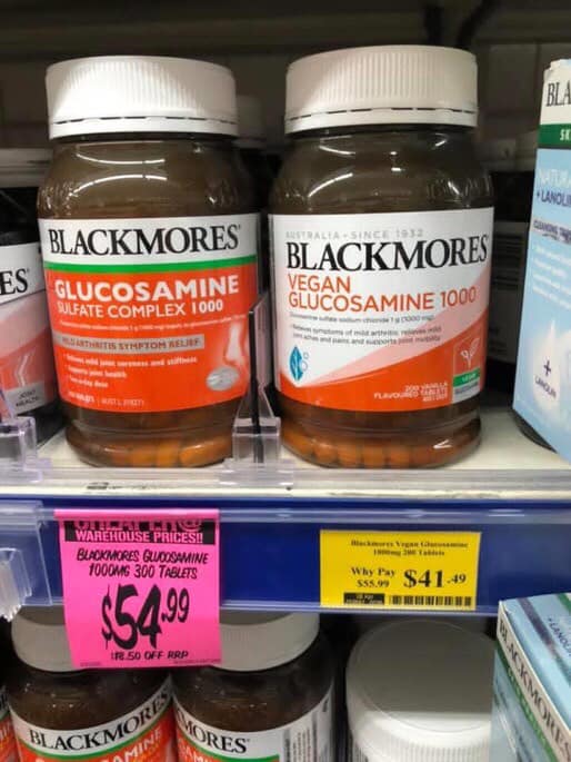 BLACKMORES VEGAN GLUCOSAMIN 1000