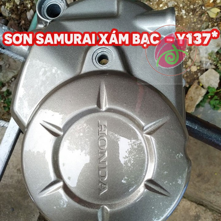 Y137 SƠN SAMURAI màu xám bạc