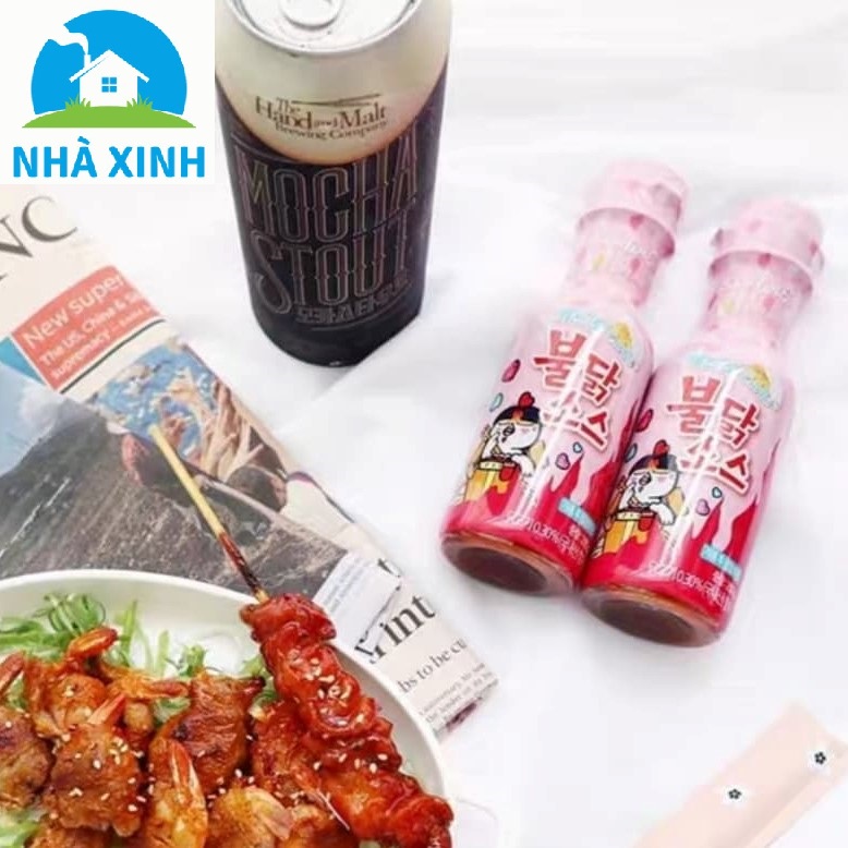 Sốt chấm Gà cay Samyang Hàn Quốc 200g (Sốt chấm đa dụng: chấm hải sản, chấm thịt, mì trộn cay...)