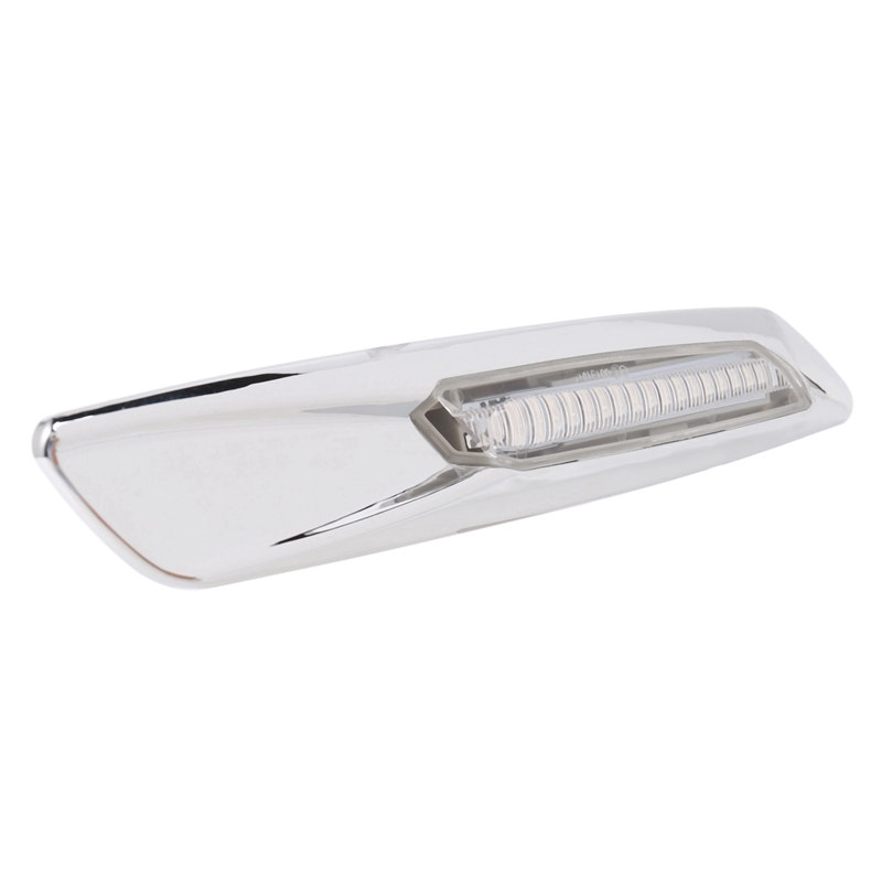 Chrome LED Side Marker Turn Signal Indicator Lights for BMW 3-Series E46/E90/E91/E92 E93