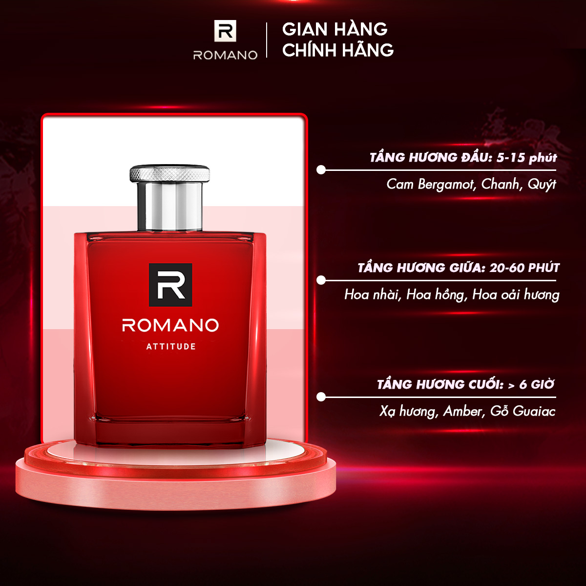 Nước hoa Romano Attitude 50ml