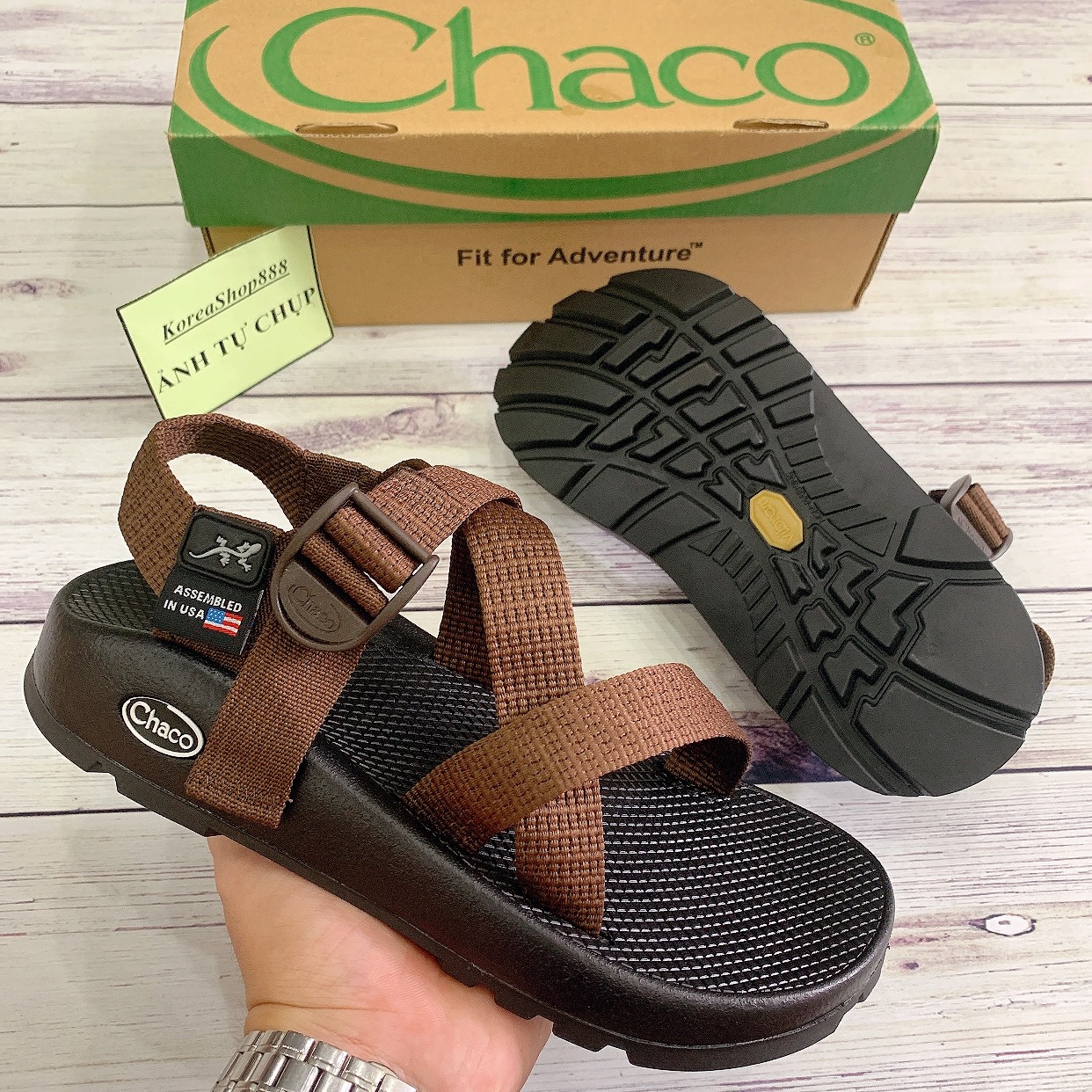 Dép Xăng Đan Nam Chaco D180 Đế Cứng