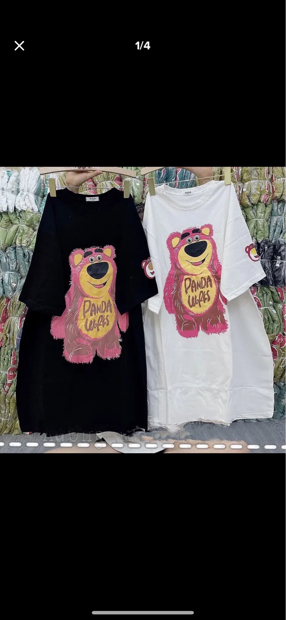 Áo Thun 3158 Form Rộng Panda