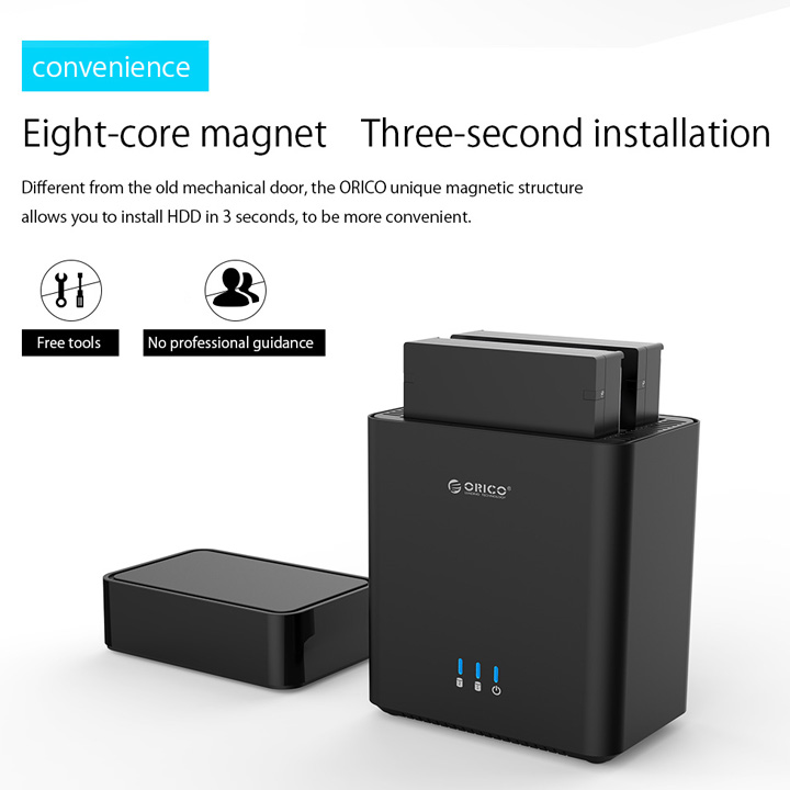 Dock gắn ổ cứng SATA USB3.0 Orico 6218US3 - DK06
