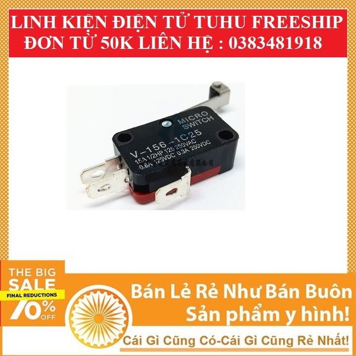 Công tắc hành trình omron v-156 15a- linh kiện điện tử tuhu 3m