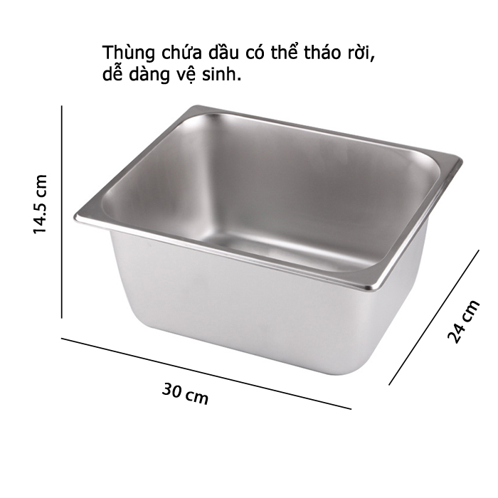 Bếp Chiên Nhúng Dung Tích 5.5 Lít