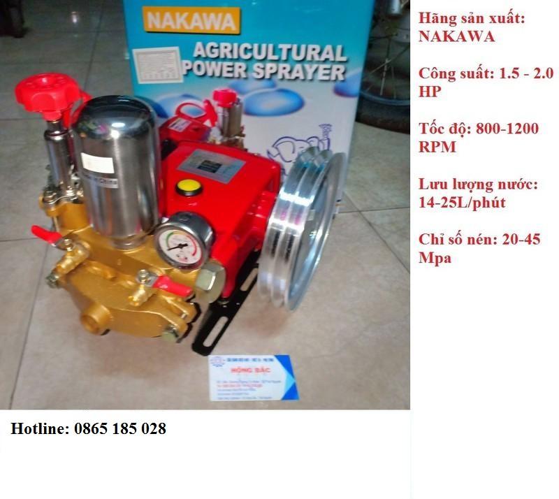 ĐẦU RỬA XE CAO CẤP NK38 NAKAWA -Phụ kiện đi kèm : Dây hút, lọc rác, dây hồi, bộ phớt dự phòng, dụng cụ tháo lắp.