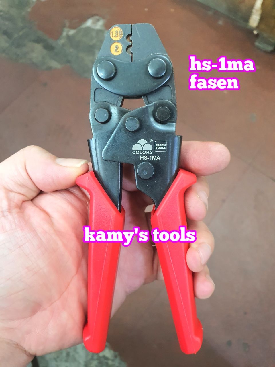 [HCM]Kìm Bấm Cos Fasen Hs-1ma (Kiềm Bấm Cos Kềm Bấm Cos)