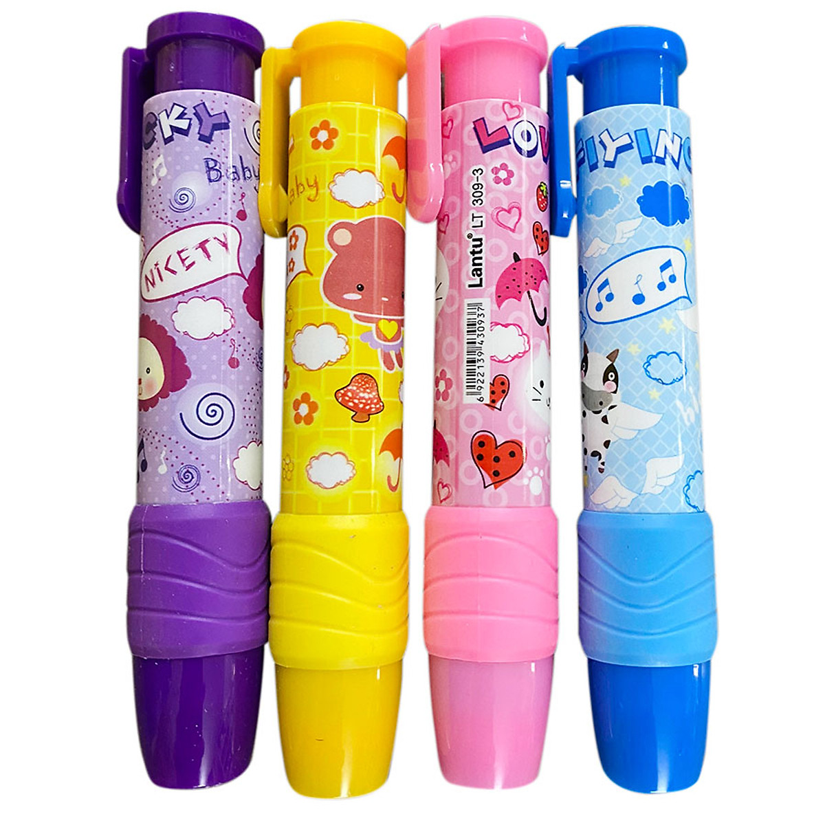 Combo 2 Cây Gôm Bấm Dạng Cây Viết Cao Cấp