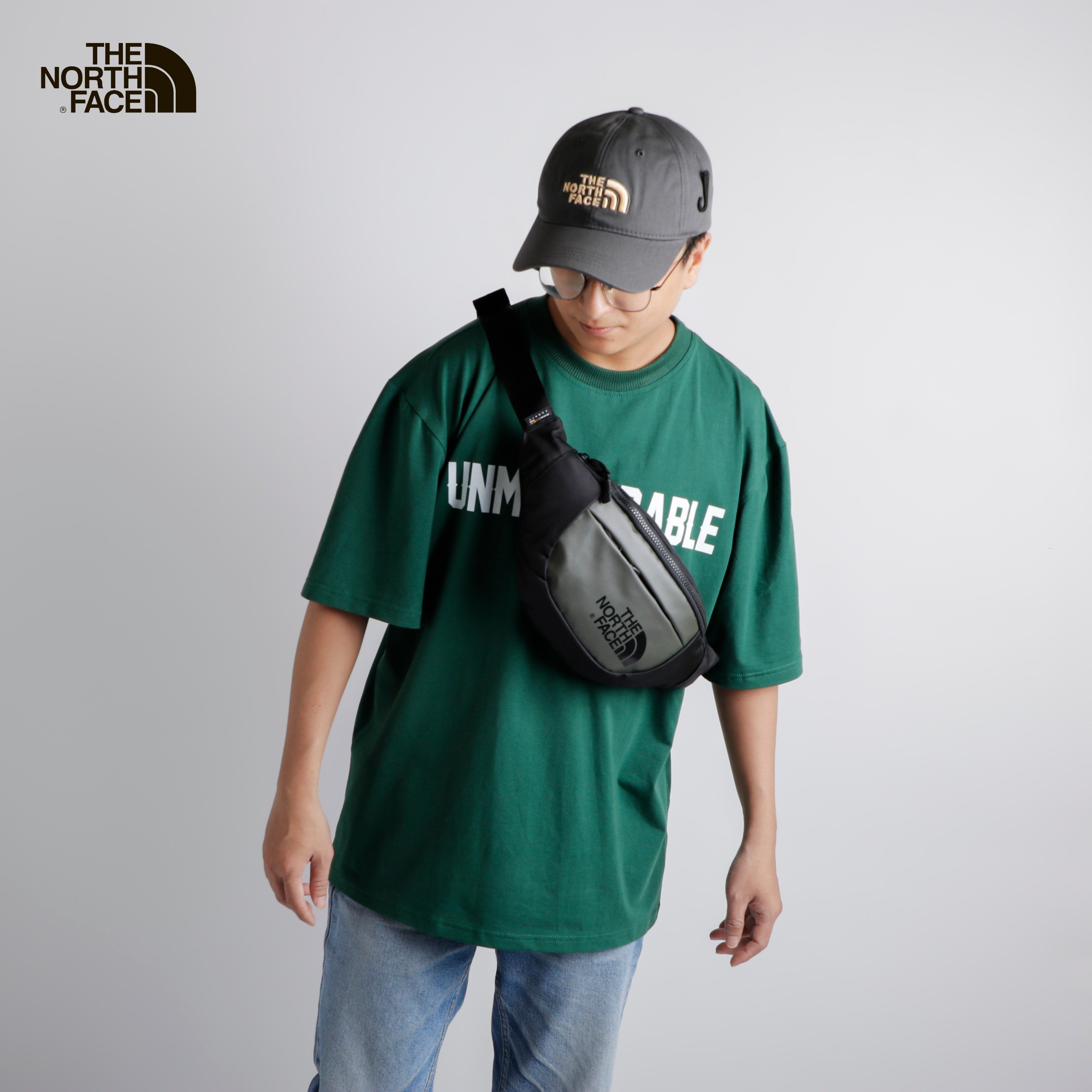 Túi đeo chéo THE NORTH FACE chất liệu Polyester cao cấp