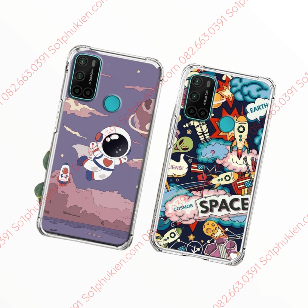 Ốp Lưng Vsmart Joy 4 In Hình Phi Hành Gia Chất Đẹp