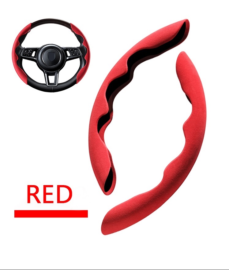 Bọc vô lăng | Ốp vô lăng da lộn/vân carbon đa năng - Phù hợp với tất cả các loại xe ô tô, xe hơi | Hàng cao cấp