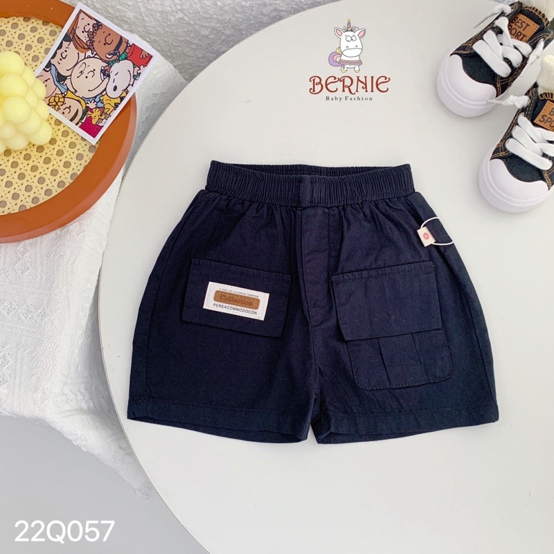 QUẦN SOOC ĐÁP TÚI 4 MÀU SIÊU HOT CHO BÉ