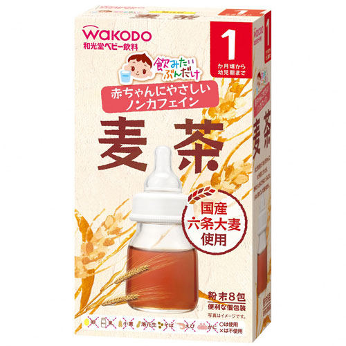 [HCM]Bột trà Wakodo cho bé Date 2021