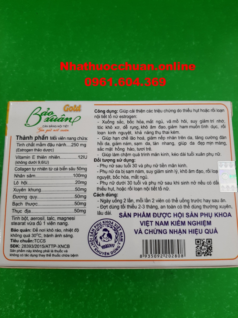 Bảo xuân gold ( bảo xuân vàng)