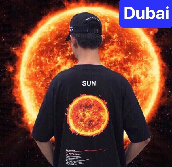 ÁO THUN NAM NỮ 3D SAO HỎA PHẢN QUANG FORM RỘNG TAY LỠ HOT TREND MẠNH MẼ SÀNH ĐIỆU VẢI DÀY MIN - DUBAI FASHION