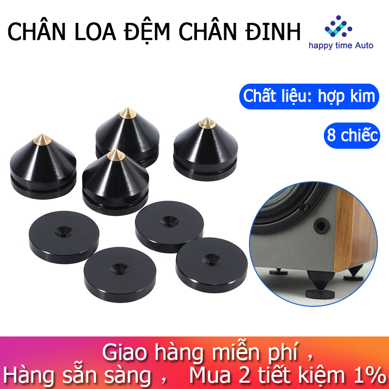 1 Sets Speaker Loudspeaker Spikes Stand Feets Audio Speaker Repair Parts Turntable DIY Speaker Stand Shock Pin Nails and Pads Accessories