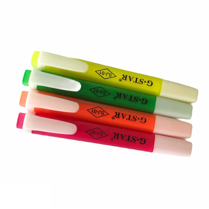 Bút Dạ Quang - Highlighter G-Star SJ-01 ( Lá, Vàng, Cam, Hồng )