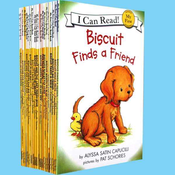 Sách Bộ- I Can Read Biscuit Phonics- 24 Cuốn Mini-Bản Gốc, Sách In Chất Lượng Đẹp- Tặng Kèm File Nghe- Childrens Book