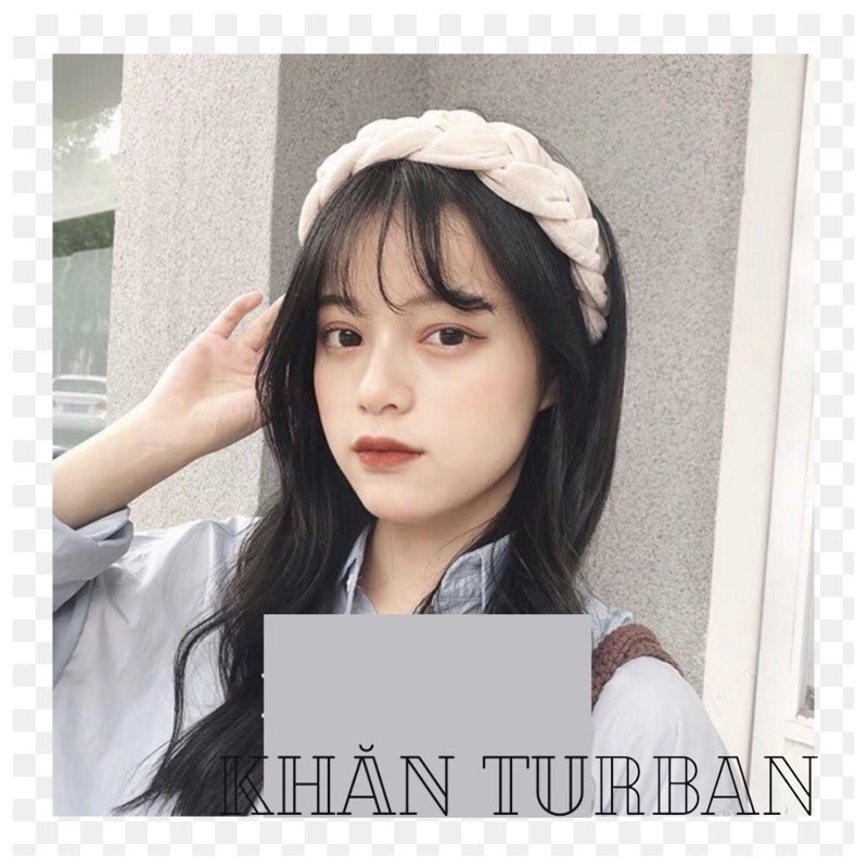 [HCM]Cài tóc con rết nhung phong cách hàn quốc
