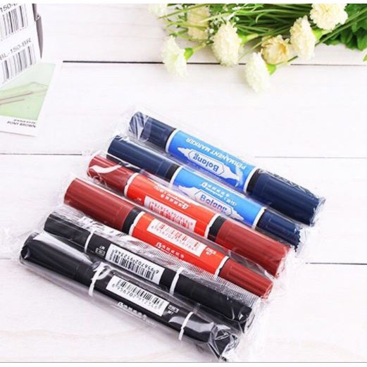 [HCM] BÚT LÔNG 2 ĐẦU MỰC KHÔNG XÓA ĐƯỢC_SHOP VPP