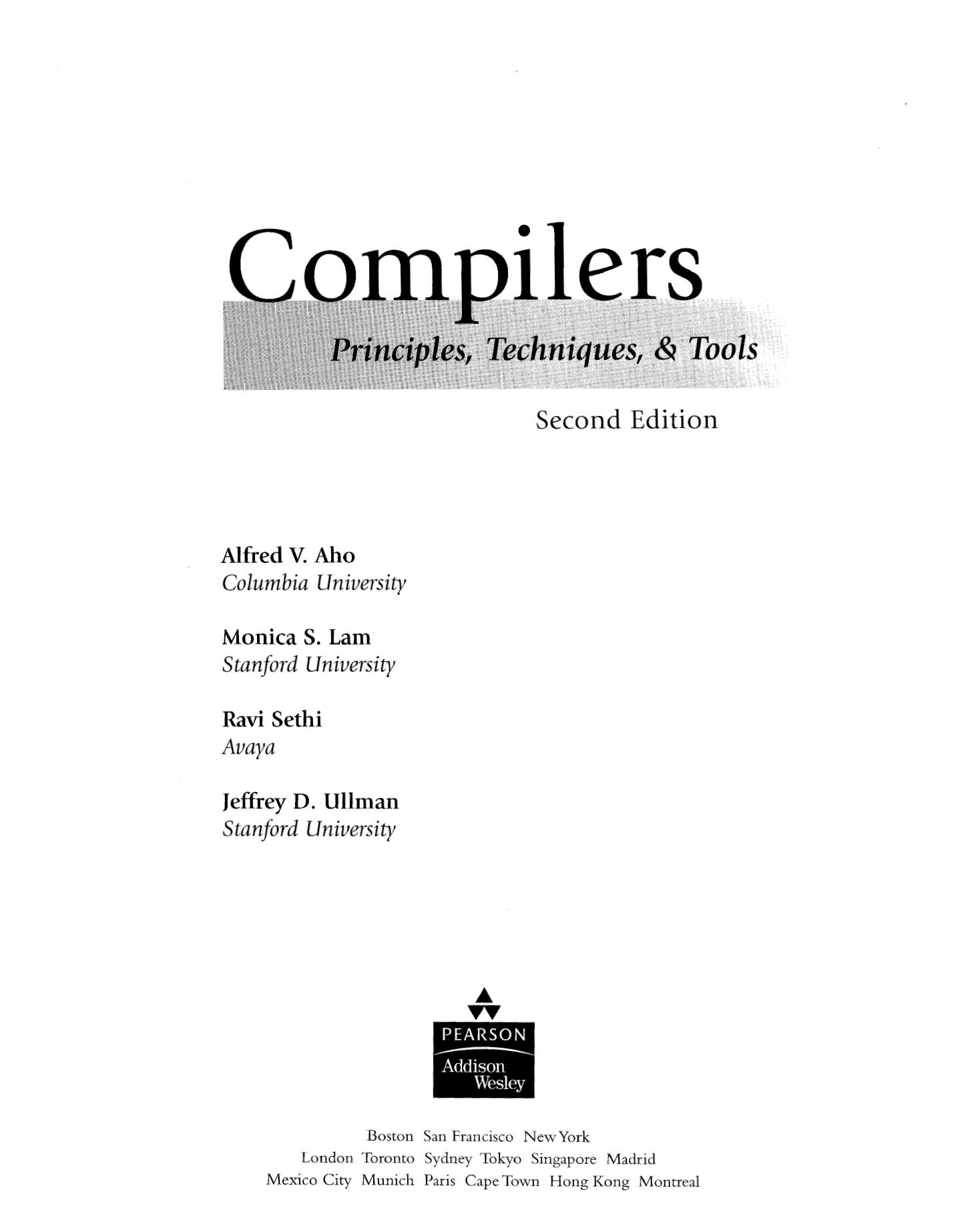 Compilers Principles, Techniques, and Tools