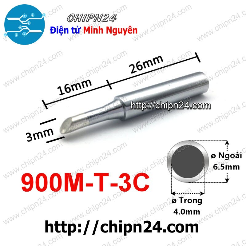 Đầu mũi hàn hakko 936 -
