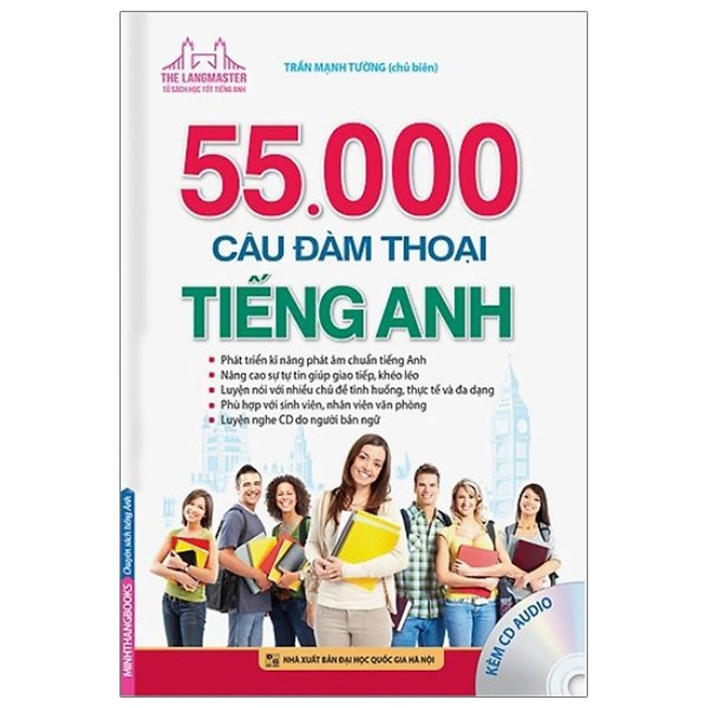 Sách - 55.000 câu đàm thoại tiếng anh- mhbooks