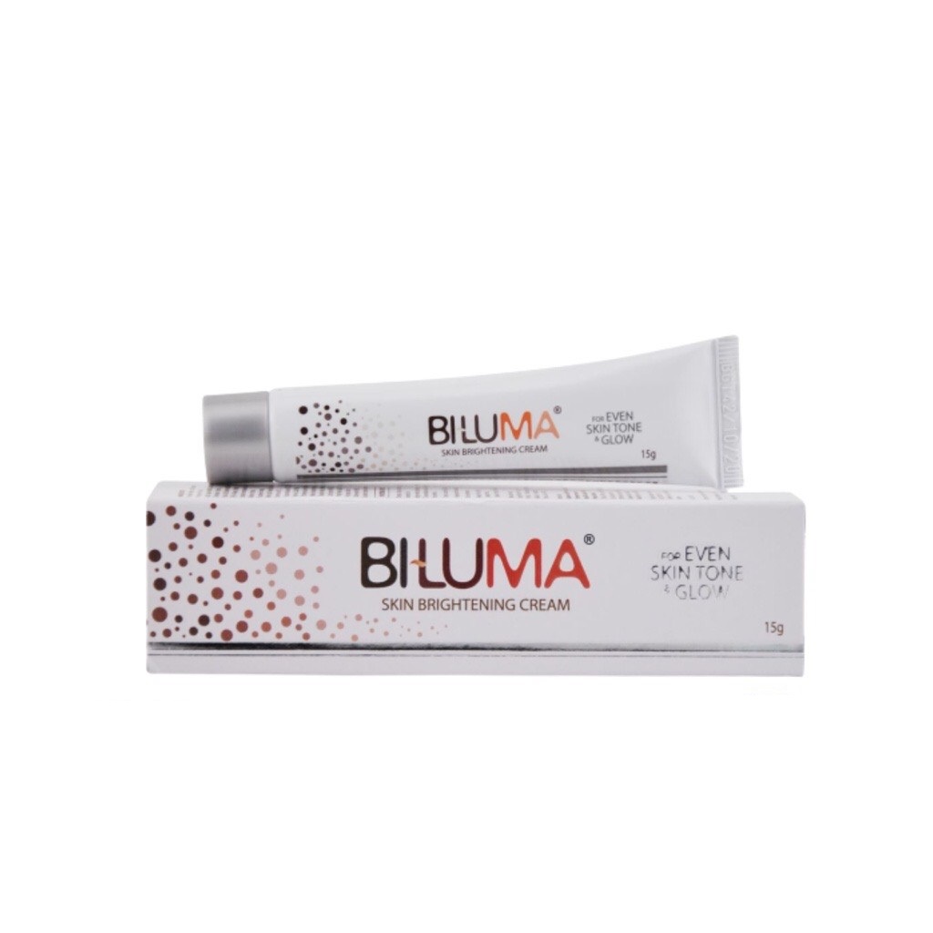Biluma cream kem dưỡng trắng da, giảm thâm, sạm nám, chứa arbutin, kojic acid - 15g