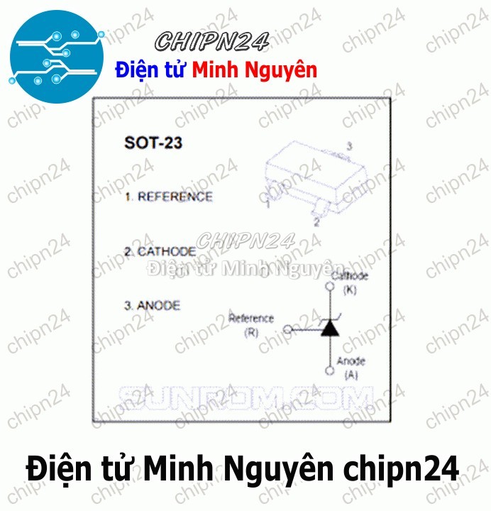 [5 con] (SOP) IC Dán TL431 SOT-23 Hàng Tốt (SMD) (CJ431) (IC điều chỉnh điện áp) - HH002570