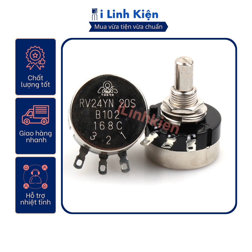 Chiết áp đơn 1k tocos rv24yn 20s b102