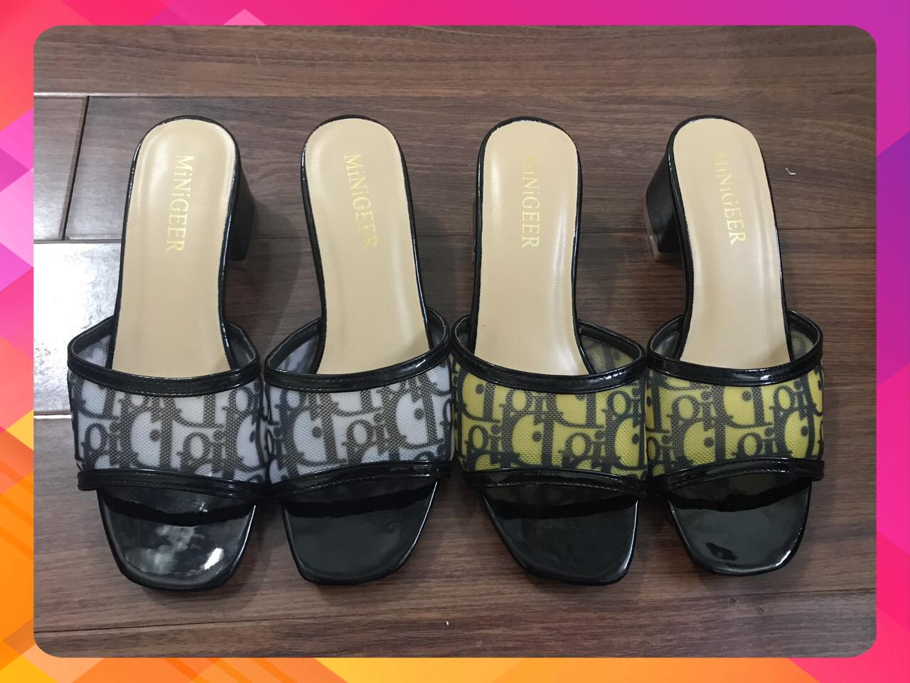 01207 Guốc lưới Digr êm thoáng sz35-38
