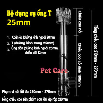 Bộ lọc váng xoay bể cá