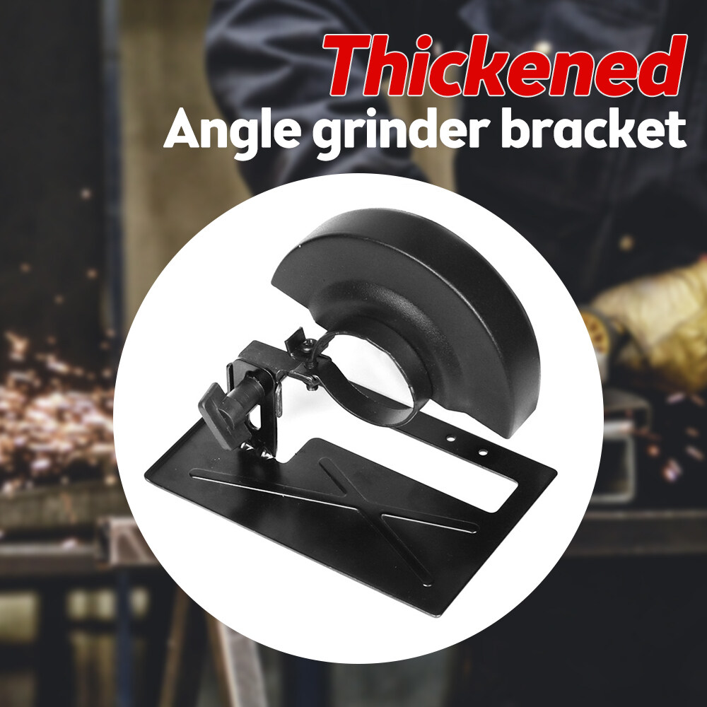 Ziqqucu  Angle Grinder Holder Adjustable Angle Grinder Stand Shield Cover for 100mm Angle Mill Angle Grinder Machine Base