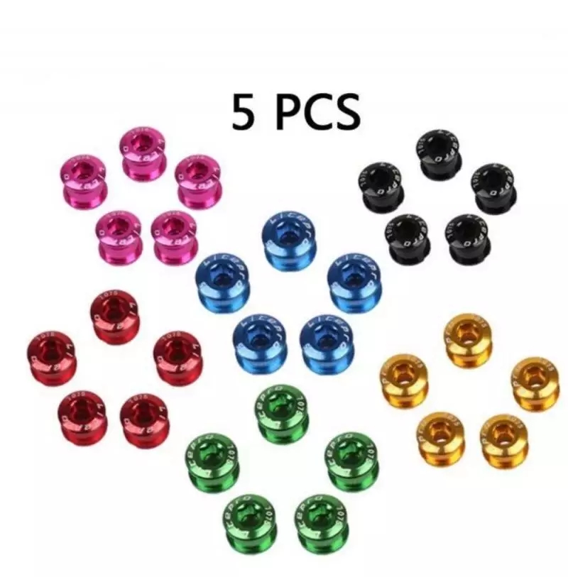 Bộ 5 Ốc Litepro Vặn Đĩa Xe Đạp