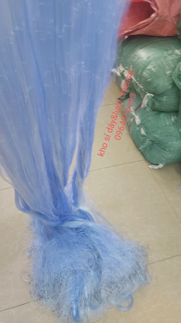 LƯỚI ĐÁNH BẮT CÁ 3 MÀN (3 LỚP) CAO 2M, LƯỚI THÁI LAN dài 50m