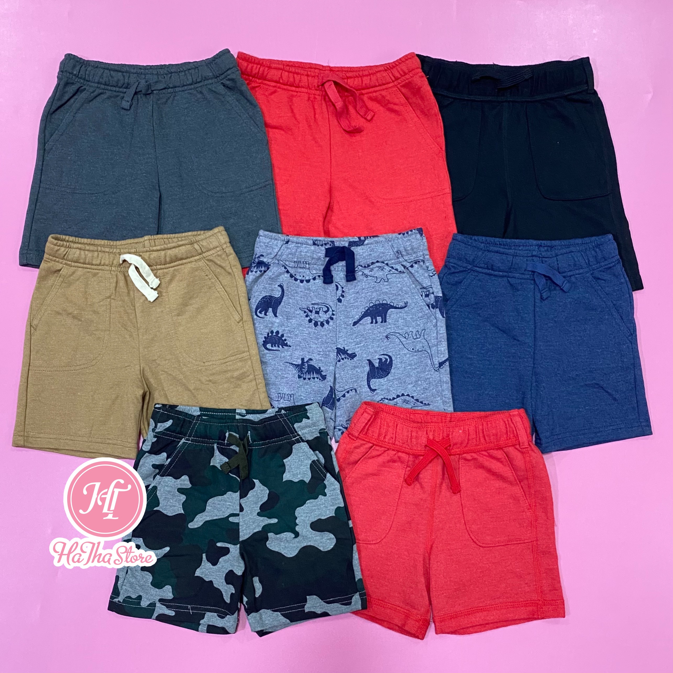 (8-19kg) Quần short thun C4T&JACK cho bé trai