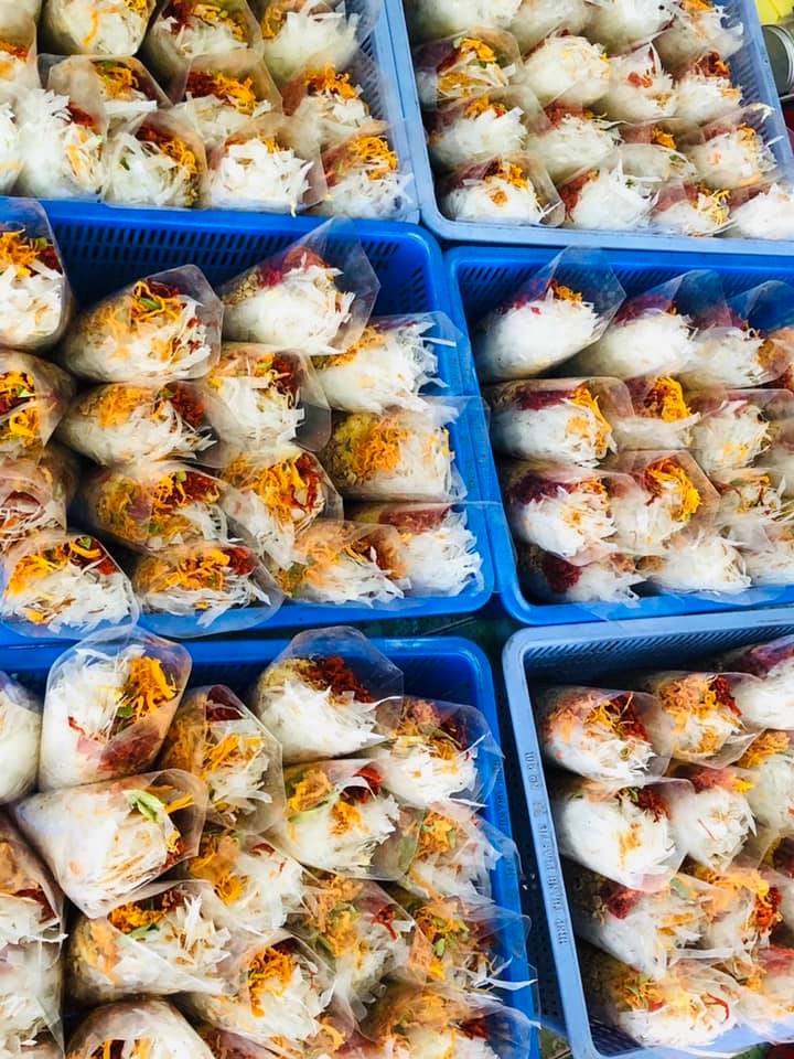 1 bịch bánh tráng trộn