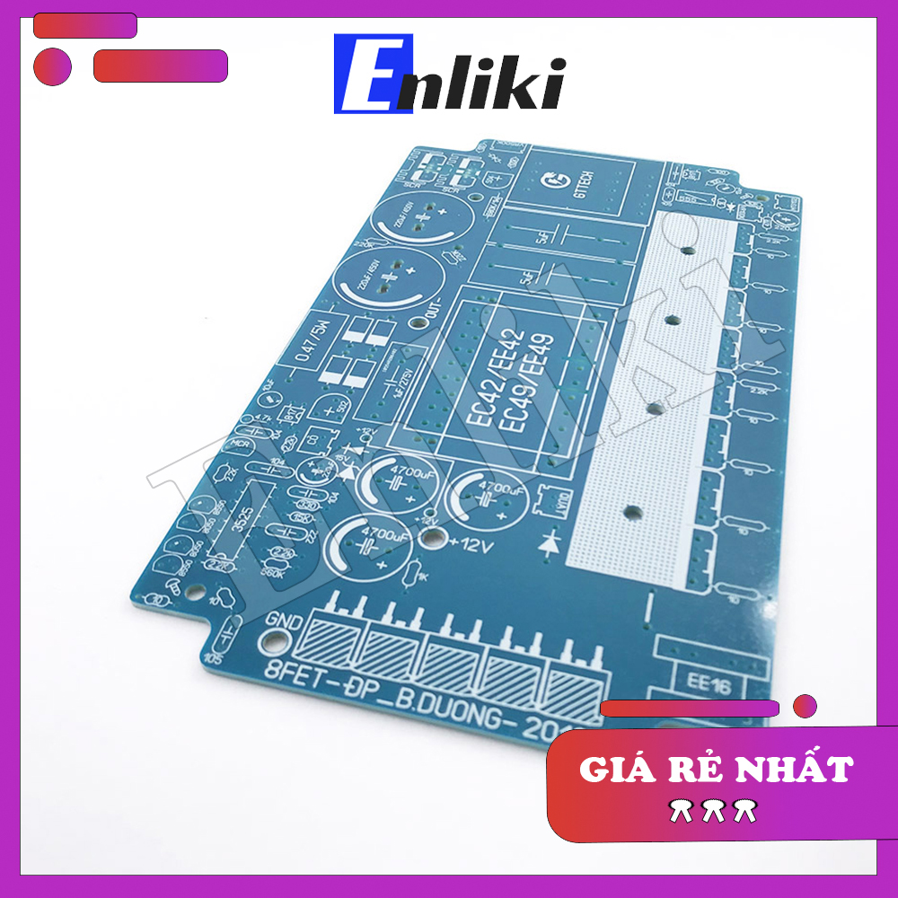 Bo mạch in 8 fet  EE49 đảo pha băm dương