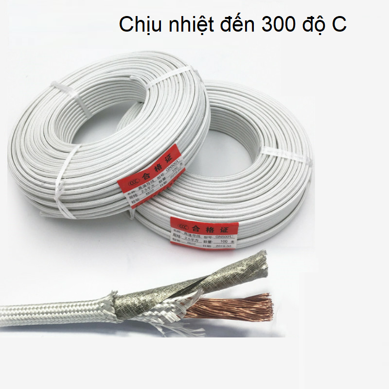 Dây điện amiang chịu nhiệt, chống cháy