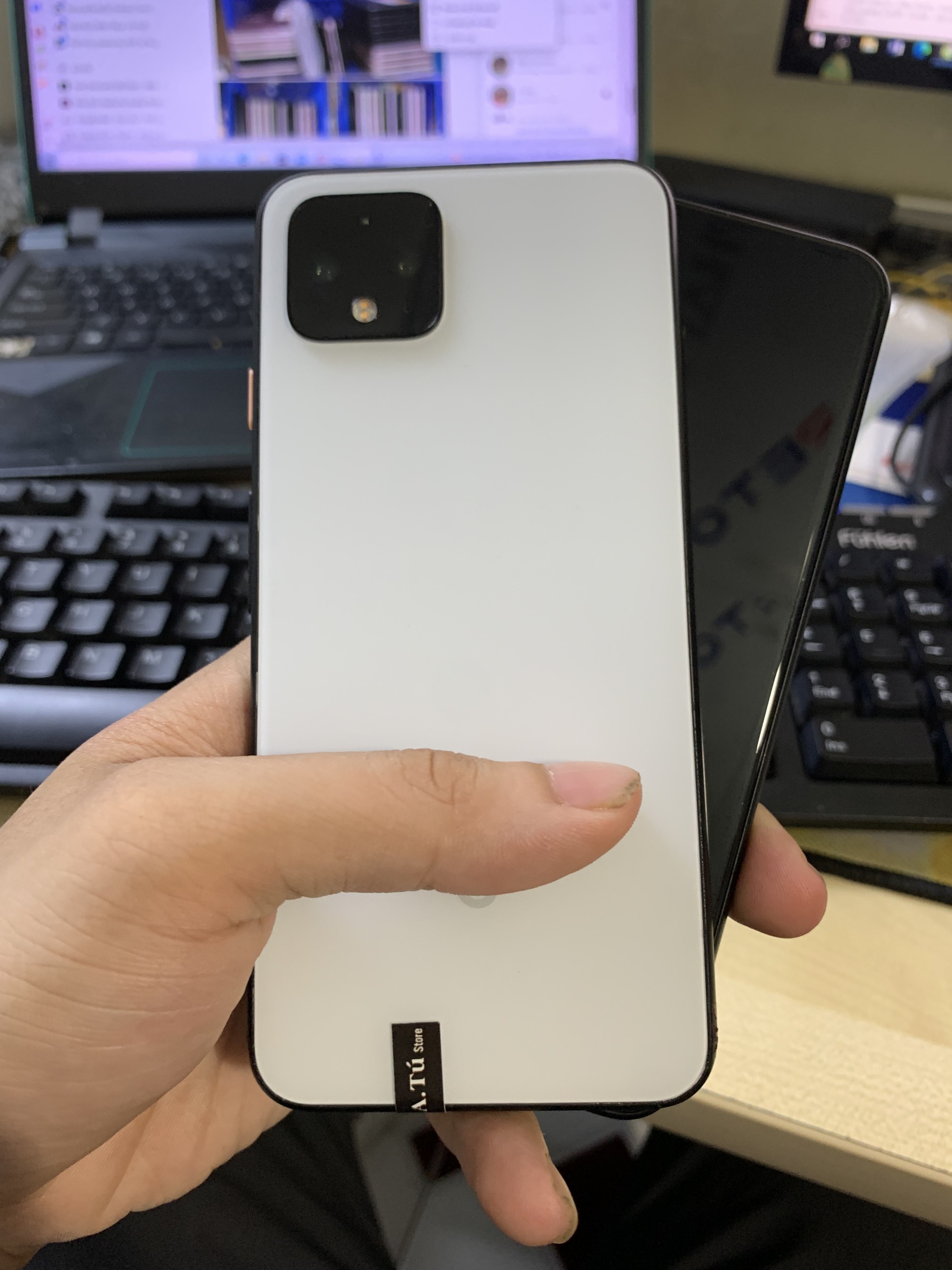Điện thoại pixel 4 phiên bản lock/QT Ram 6/128gb