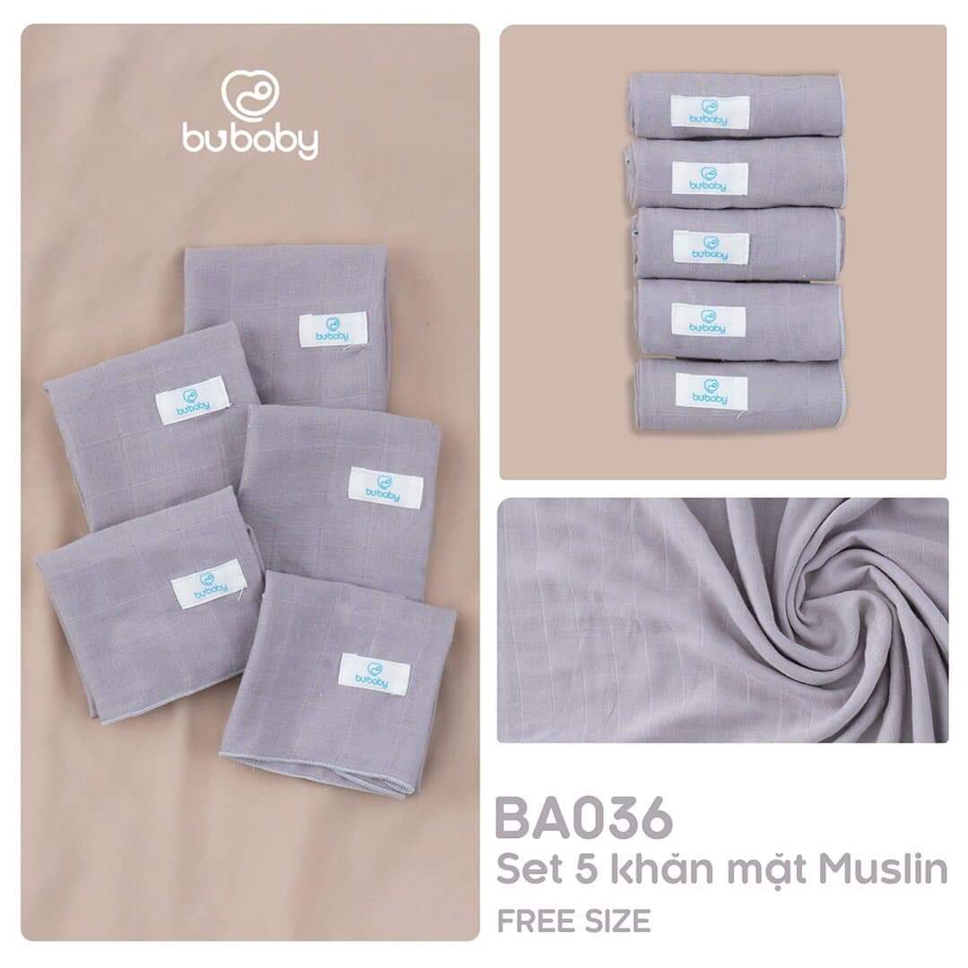 Khăn đa năng Muslin Bu baby cho bé