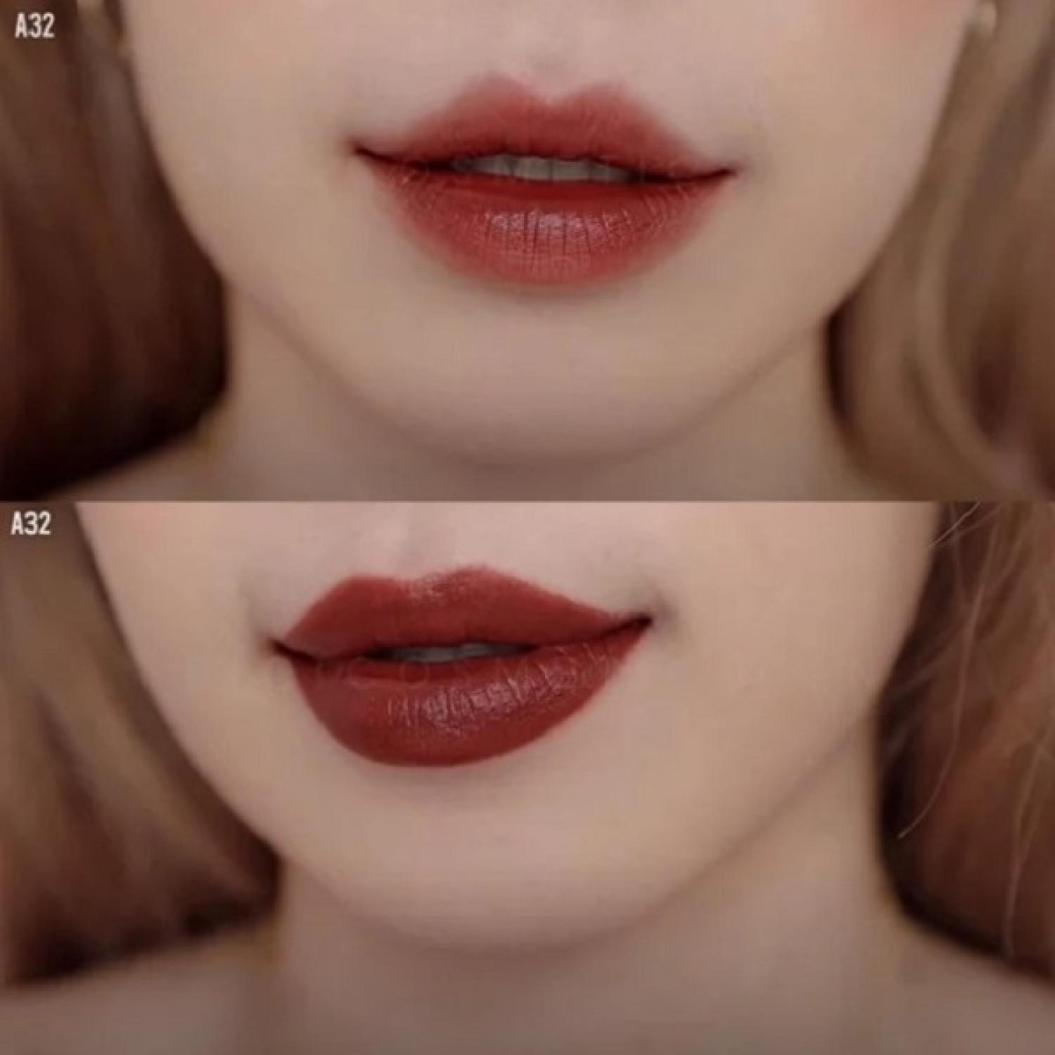 Son black rouge a32 - đỏ đất