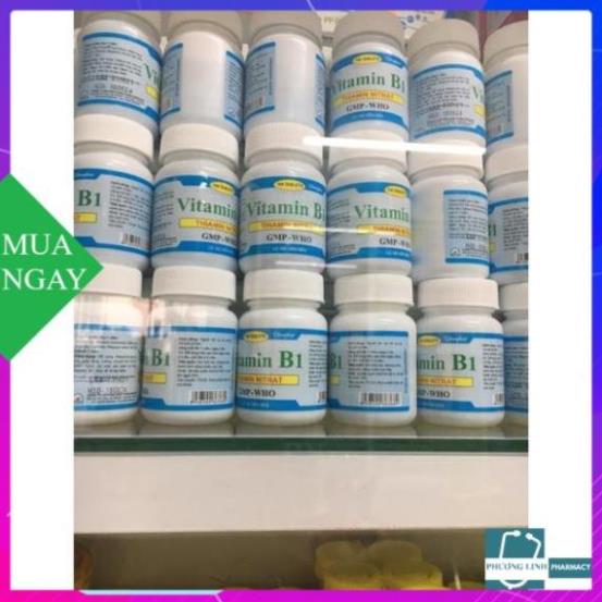 Vitamin B1 chai 100 viên