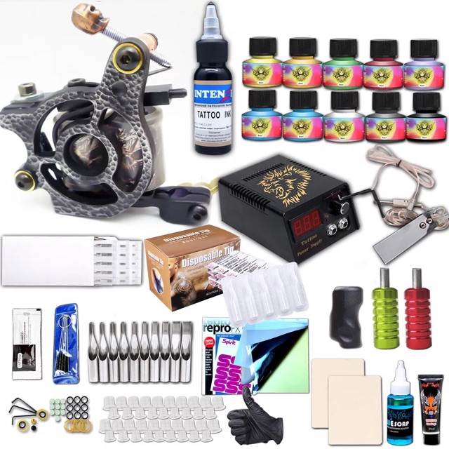Trọn Bộ Máy Xăm Cao Cấp 20 Chi Tiết